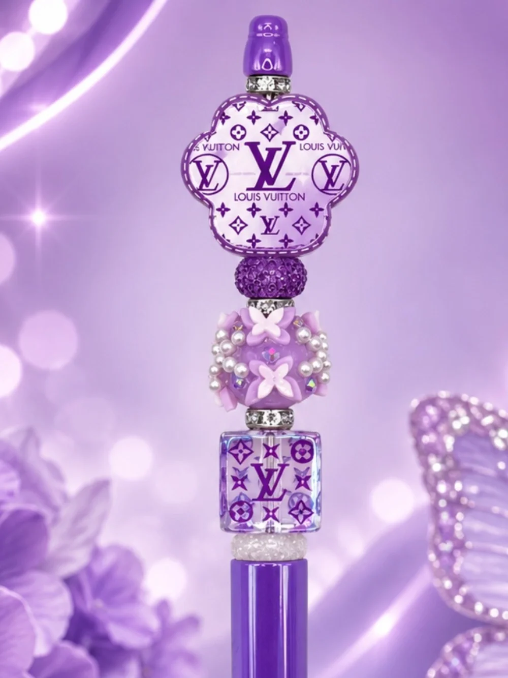 Lavender Bloom Elegance Pen